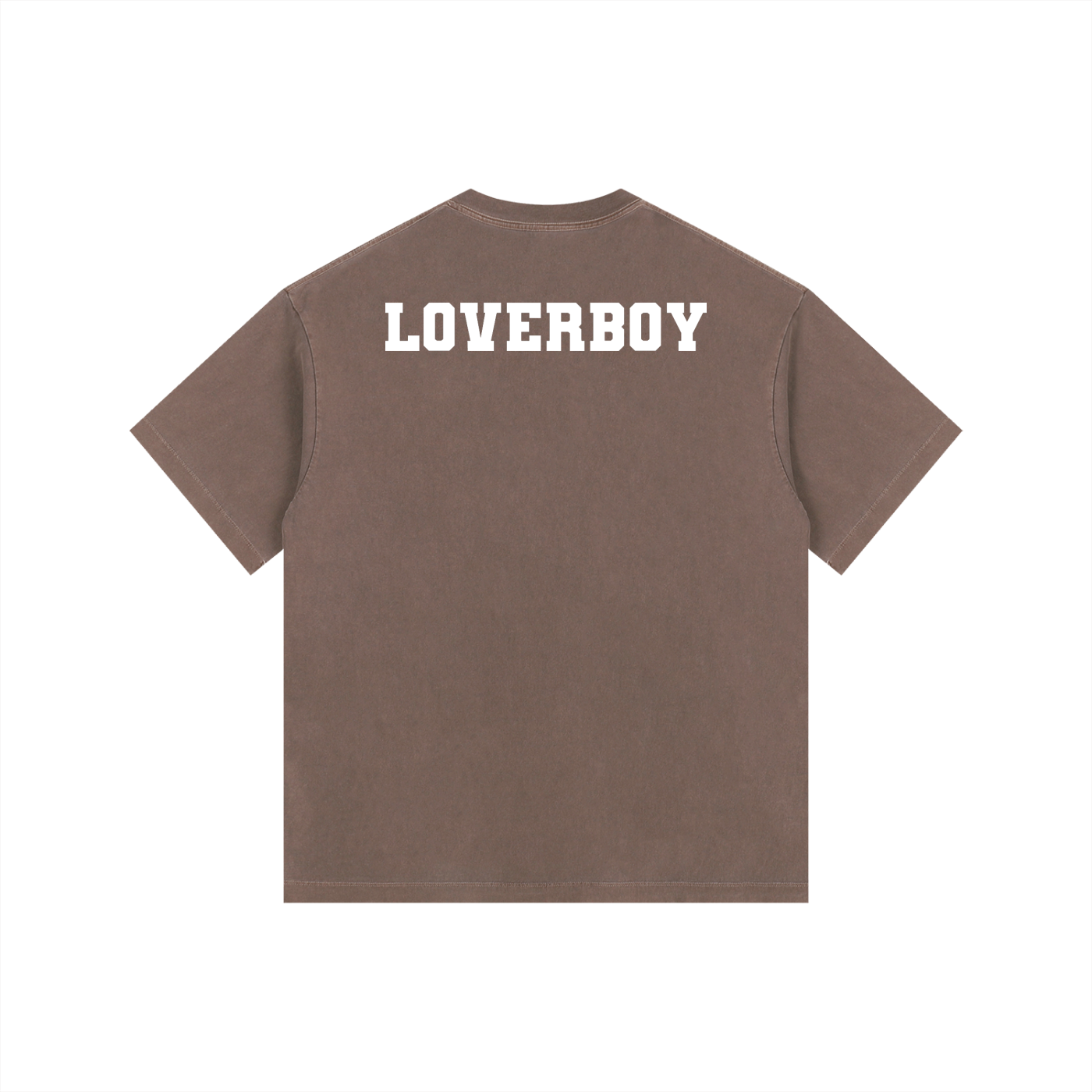 LOVERBOY Vintage Washed Oversized Cotton T-Shirt