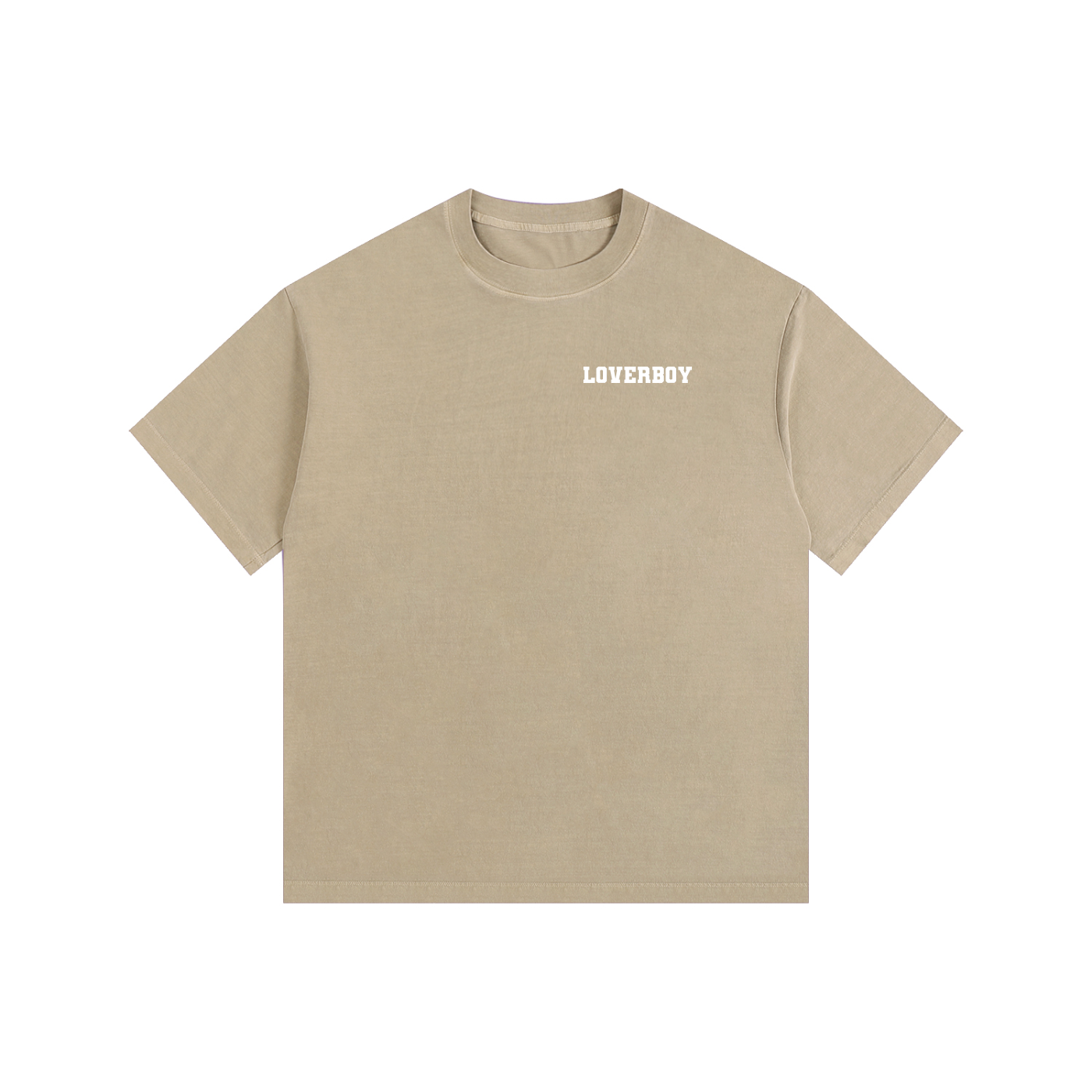 LOVERBOY Vintage Washed Oversized Cotton T-Shirt