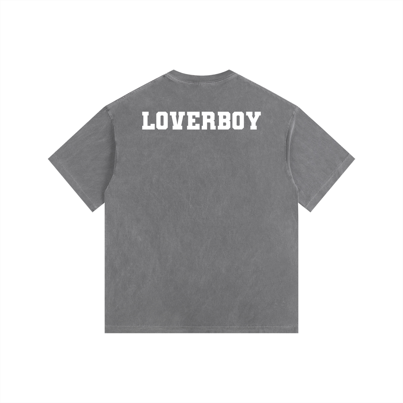 LOVERBOY Vintage Washed Oversized Cotton T-Shirt
