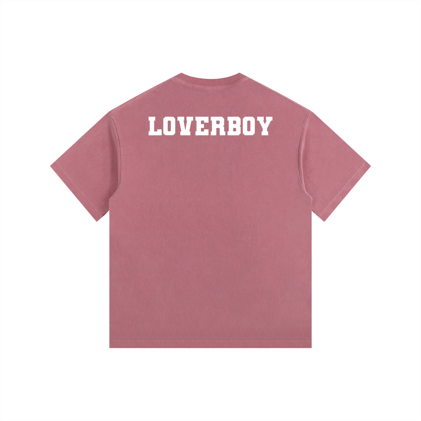 LOVERBOY Vintage Washed Oversized Cotton T-Shirt