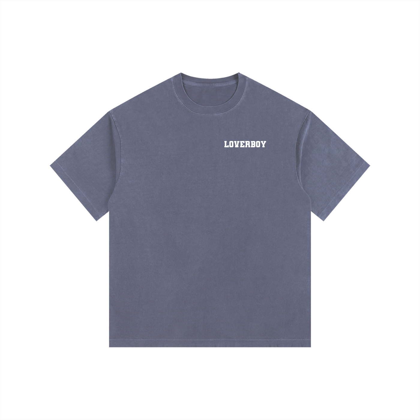 LOVERBOY Vintage Washed Oversized Cotton T-Shirt