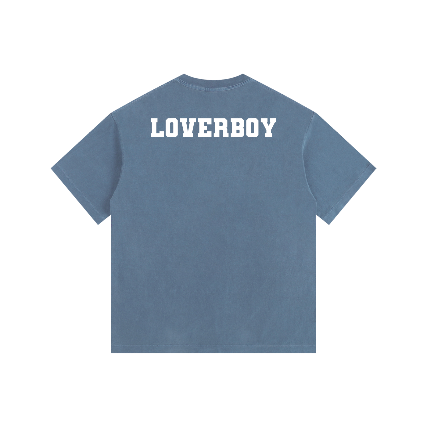 LOVERBOY Vintage Washed Oversized Cotton T-Shirt