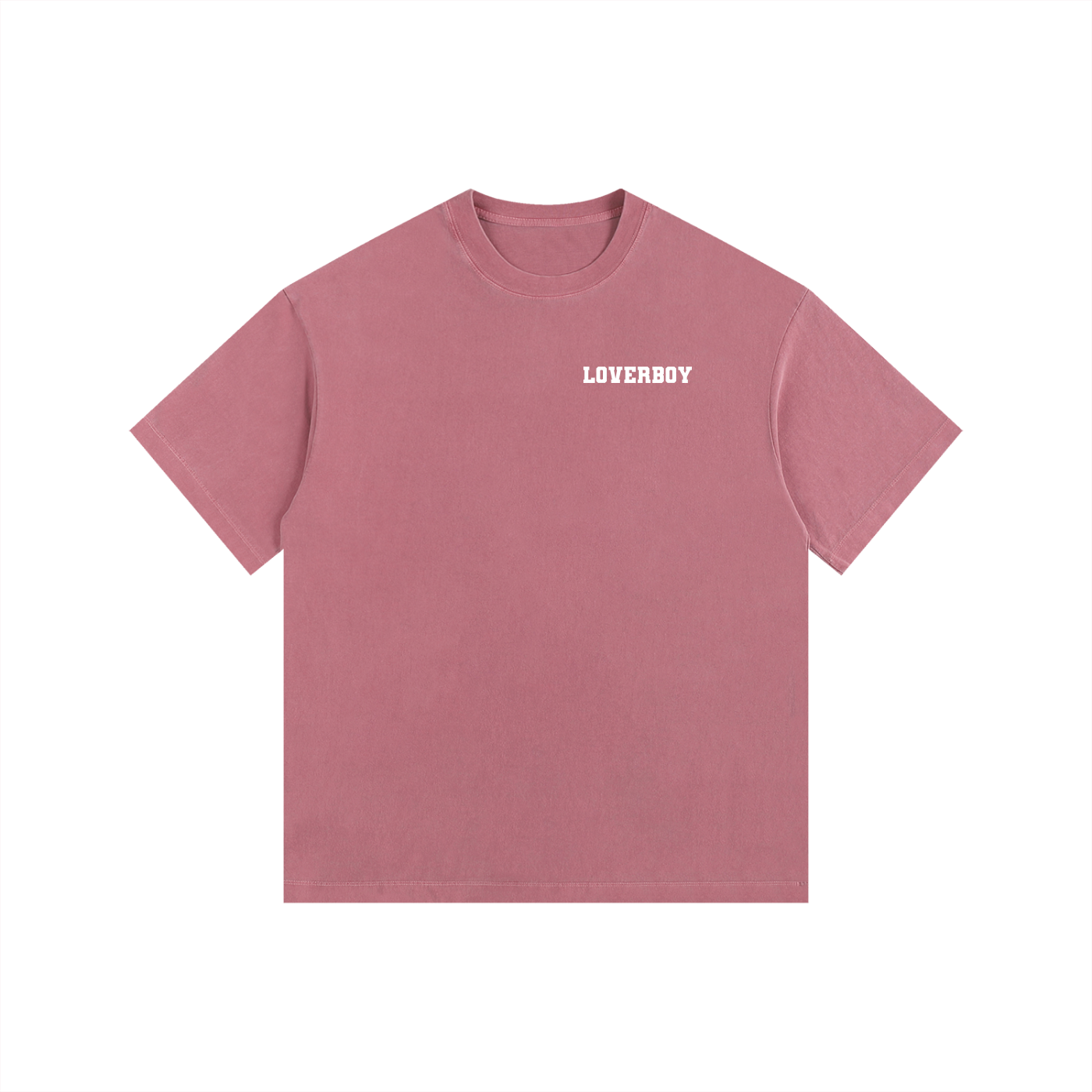 LOVERBOY Vintage Washed Oversized Cotton T-Shirt