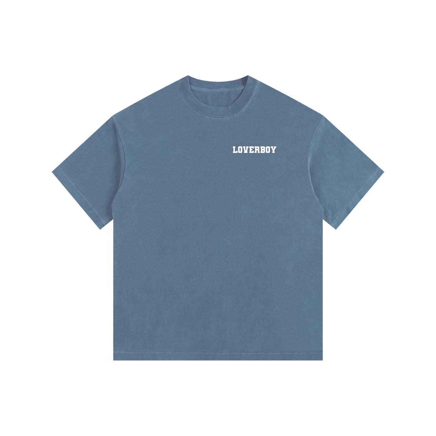 LOVERBOY Vintage Washed Oversized Cotton T-Shirt