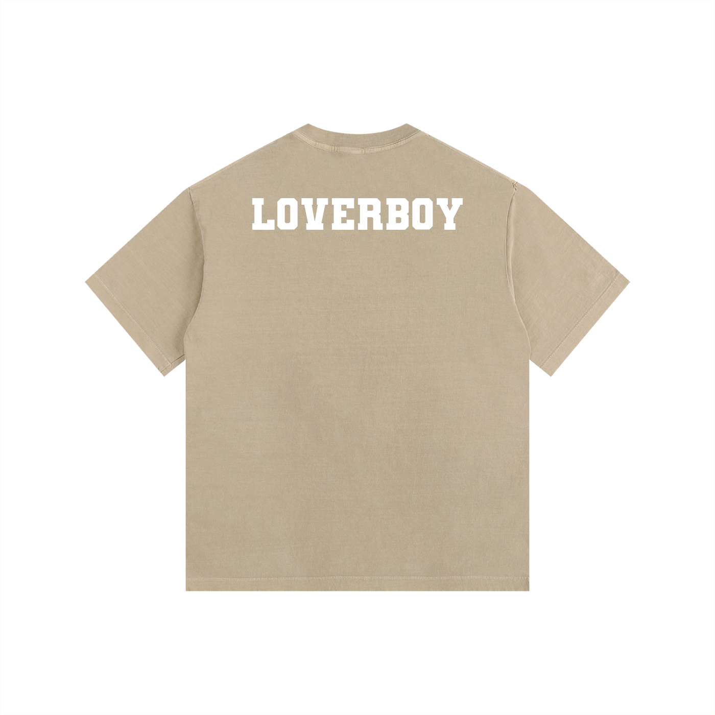 LOVERBOY Vintage Washed Oversized Cotton T-Shirt