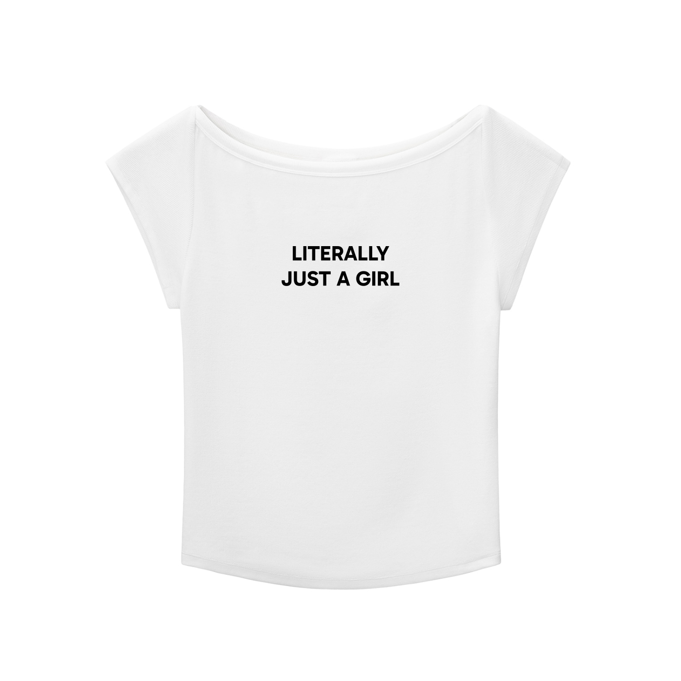 "Literally Just A Girl" Baby T-shirt