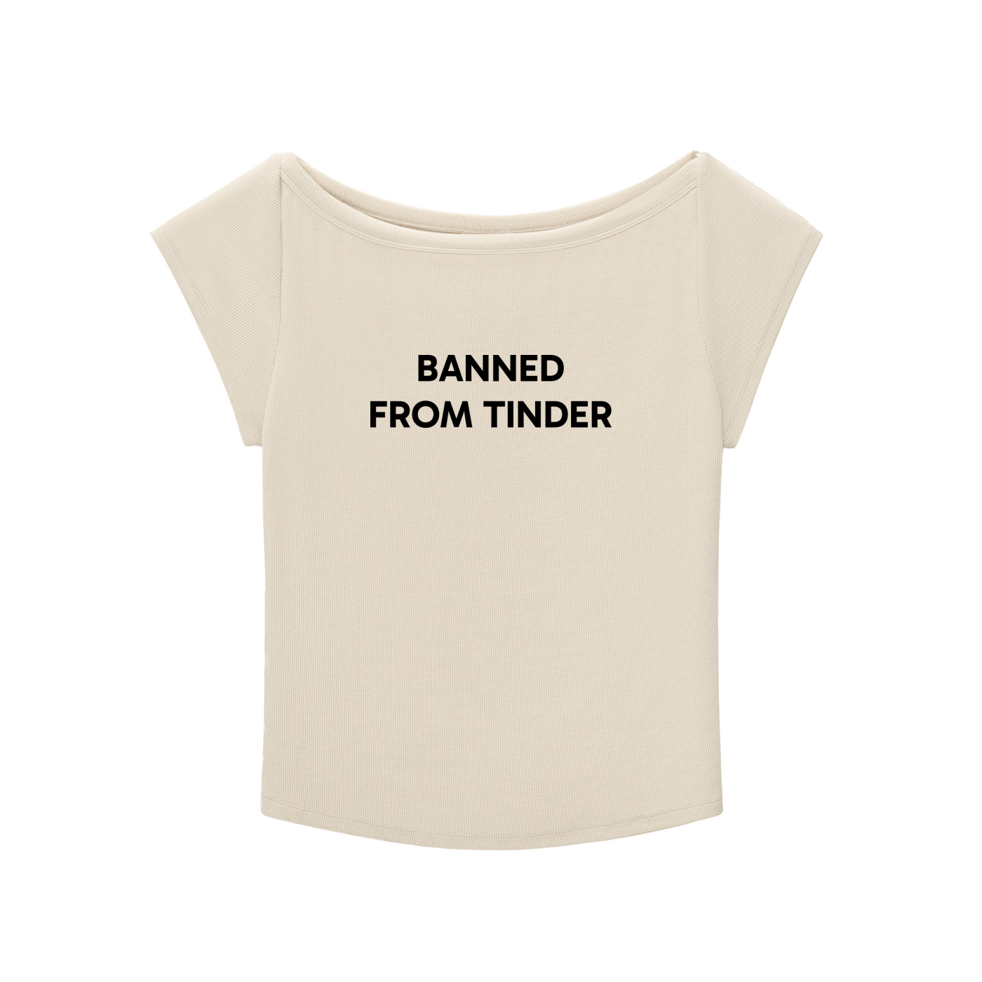 "Banned From Tinder" Baby T-shirt