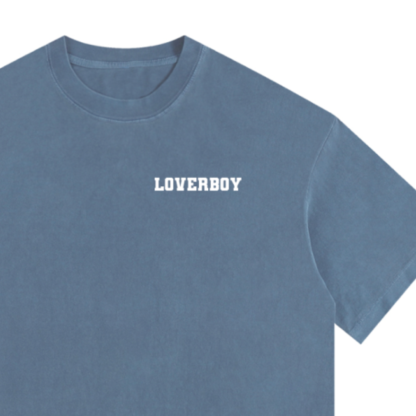 LOVERBOY Vintage Washed Oversized Cotton T-Shirt