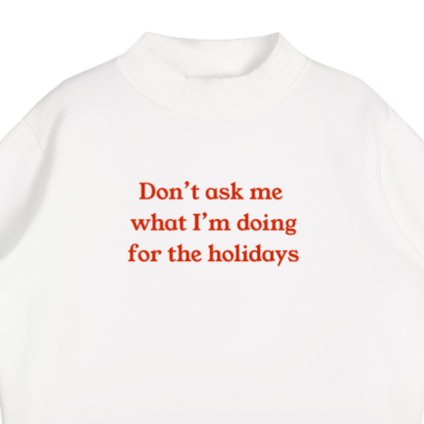 "Don't Ask Me" Vintage Washed Oversized Cotton T-Shirt