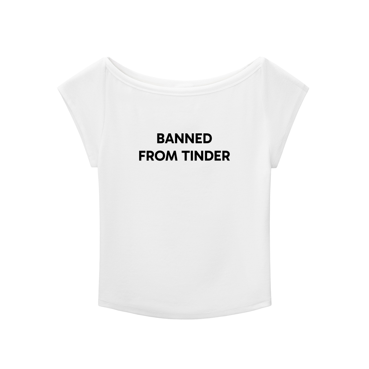 "Banned From Tinder" Baby T-shirt