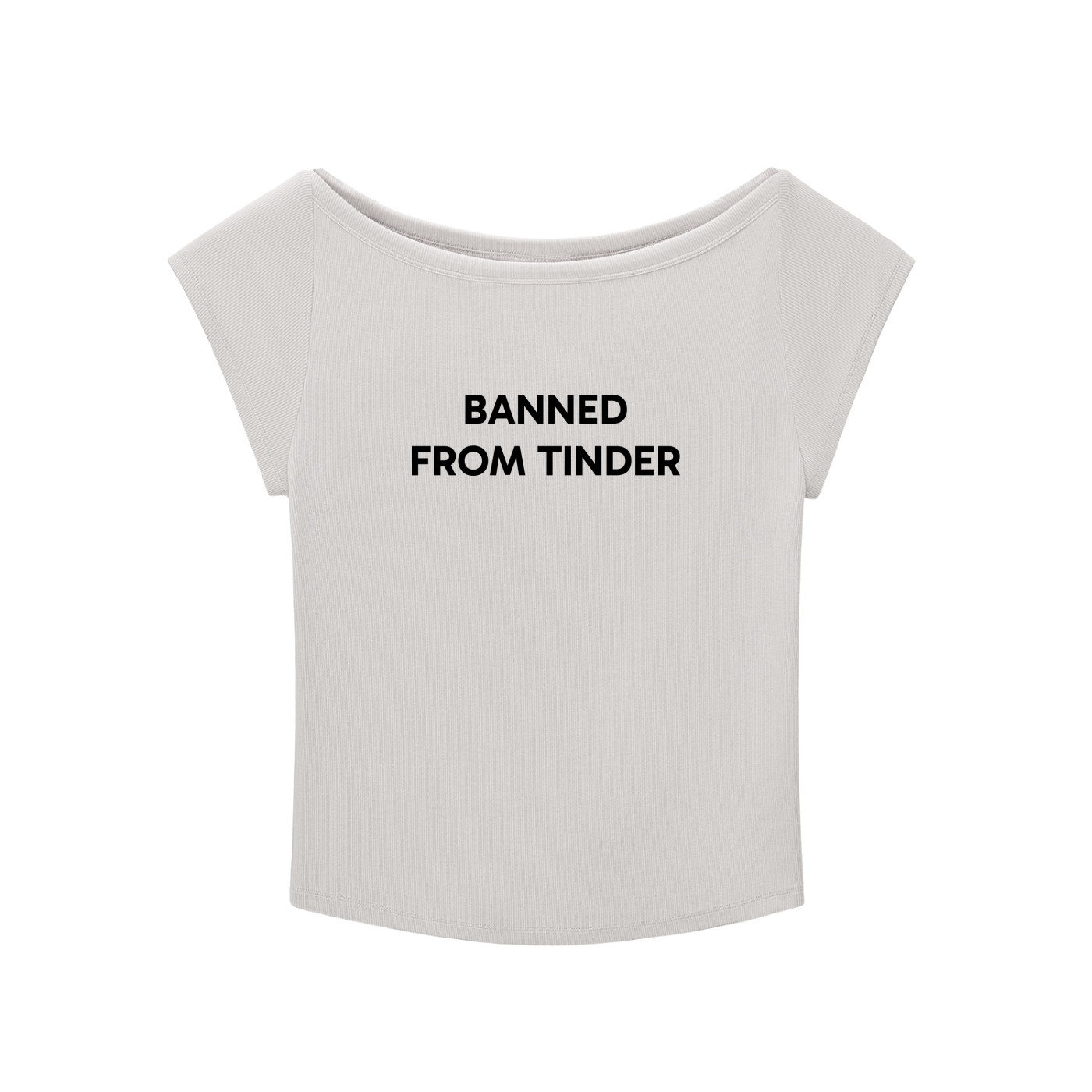 "Banned From Tinder" Baby T-shirt