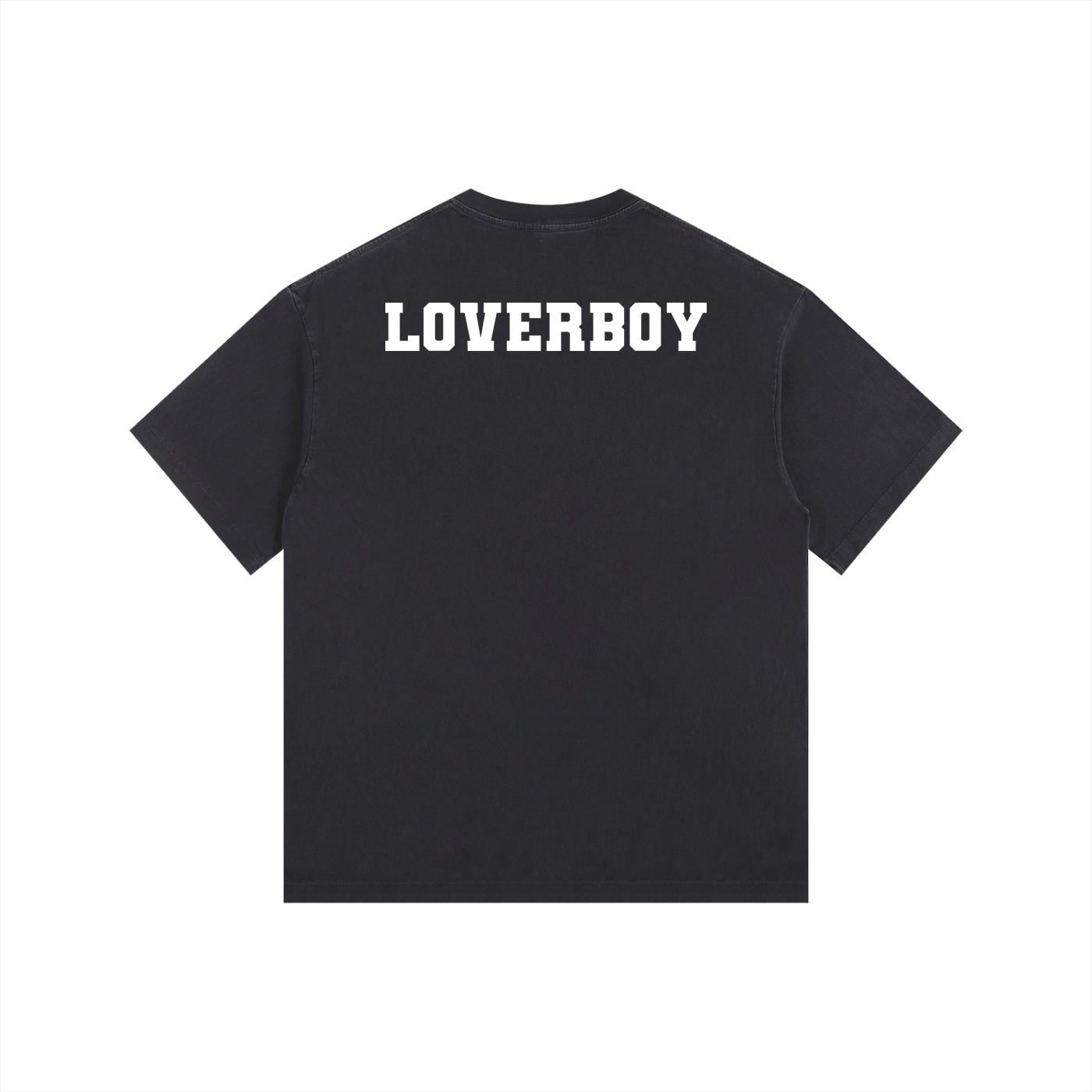 LOVERBOY Vintage Washed Oversized Cotton T-Shirt