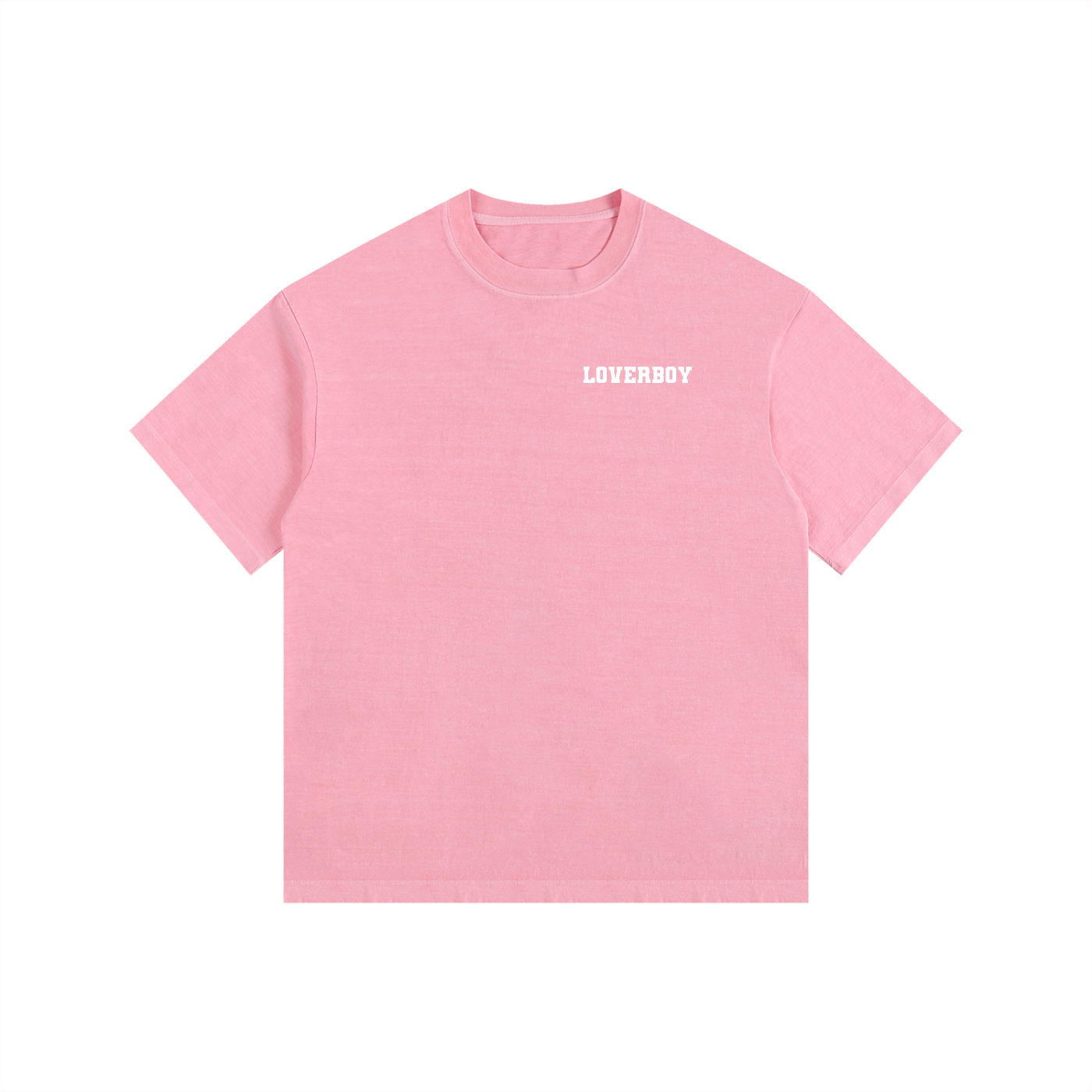 LOVERBOY Vintage Washed Oversized Cotton T-Shirt