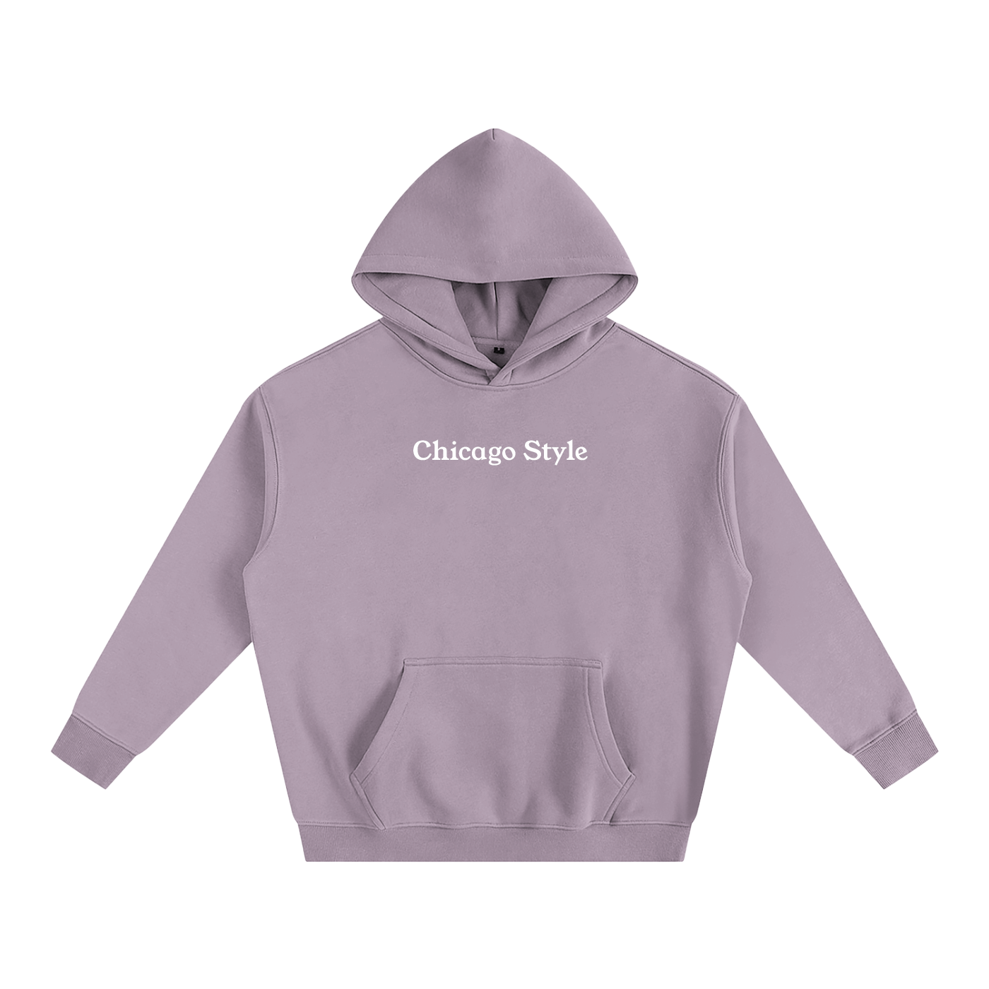 "Chicago Style" Oversize Fleeced Hoodie