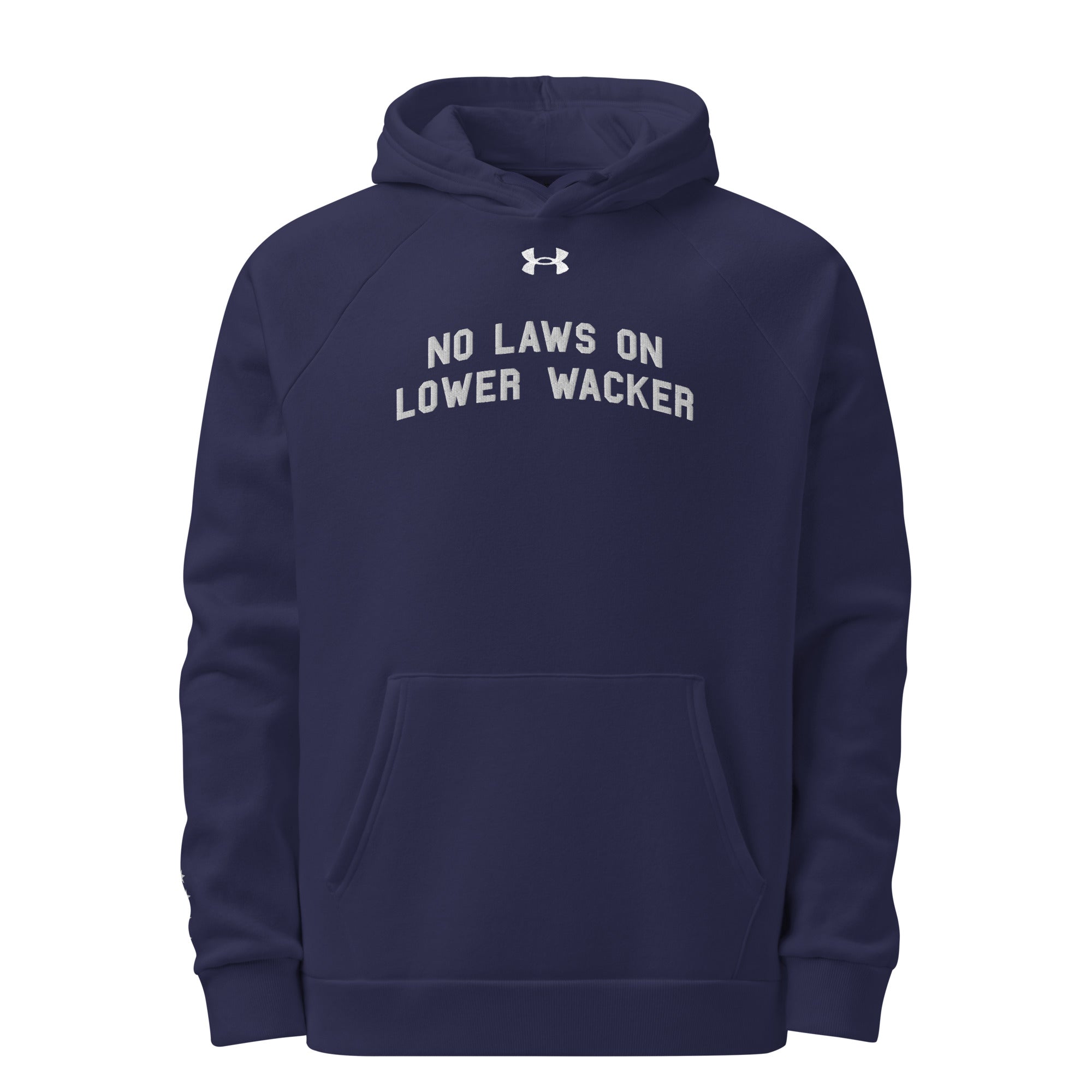 UNDER ARMOUR - ゆうじろう25日までその他購入不可 Under Armour x No Laws On Lower Wacker - Embroidered Hoodie