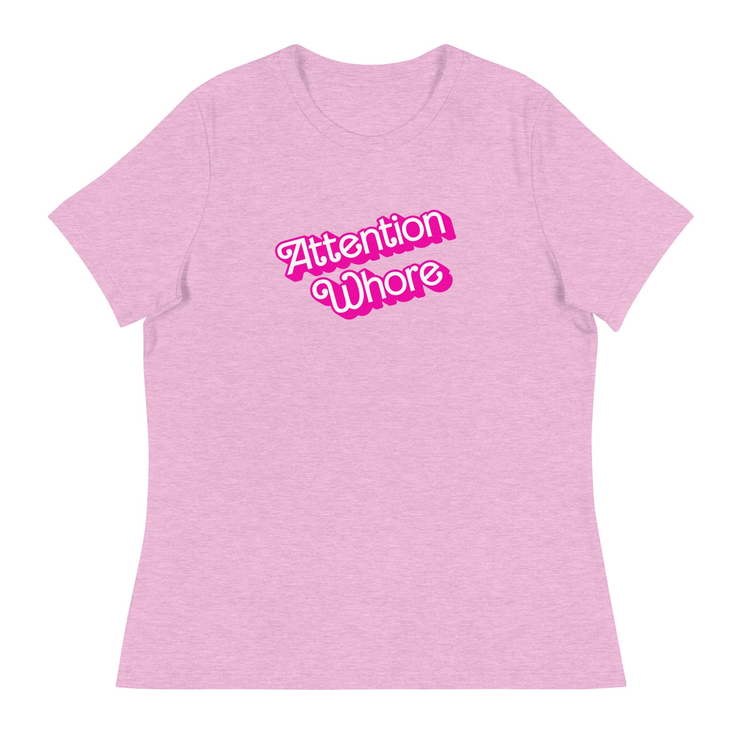 Attention Whore - Fitted Tee